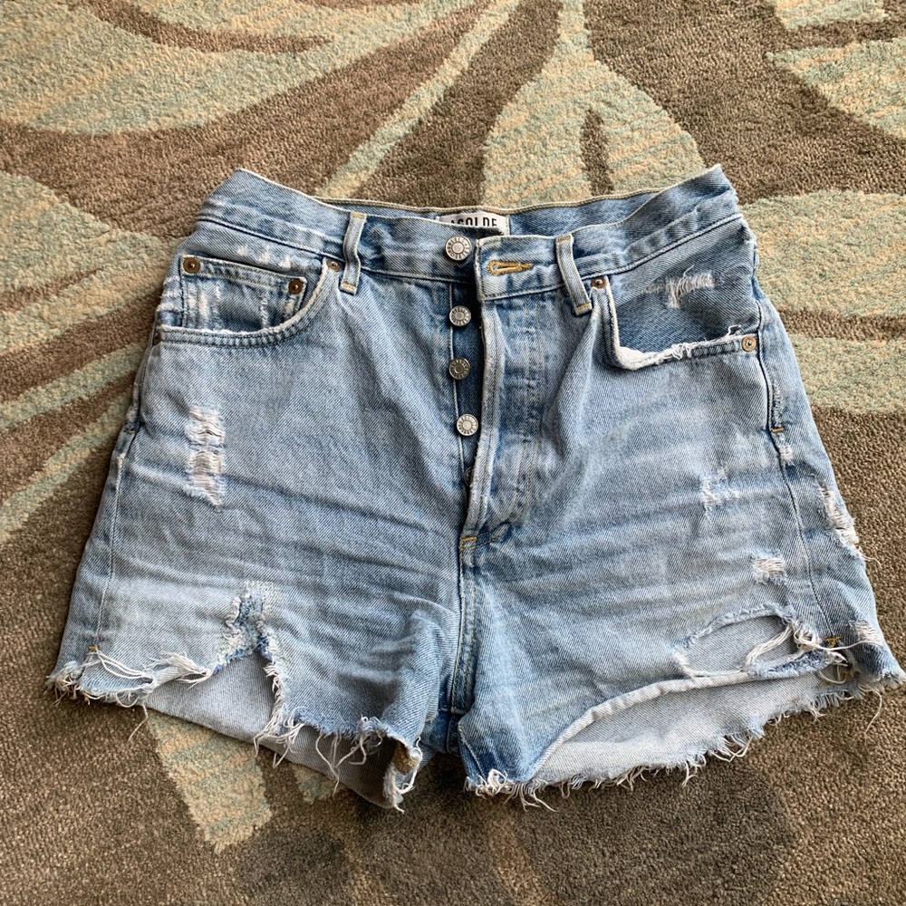 AGOLDE JEAN SHORTS